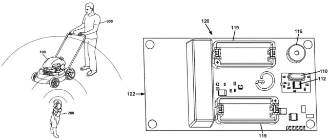 Some of Levi Zima’s drawings for the Little Feet patent. (Images from Patent No. US 10,514,672 B1.)