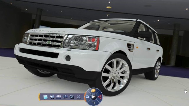 JLR’s Range Rover rendered in Dassault Systèmes’ CATIA V6. This CAD solution is still only partly in use.