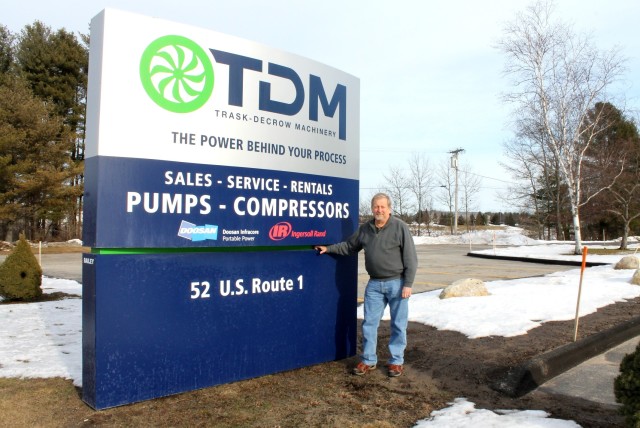 Rick Chapman, developer of the SealSaver, stands outside his office. Chapman’s innovations, developed using Solid Edge, help ski resorts across North America save water, energy and money in their snowmaking operations by improving the efficiency of vertical turbine pumps.