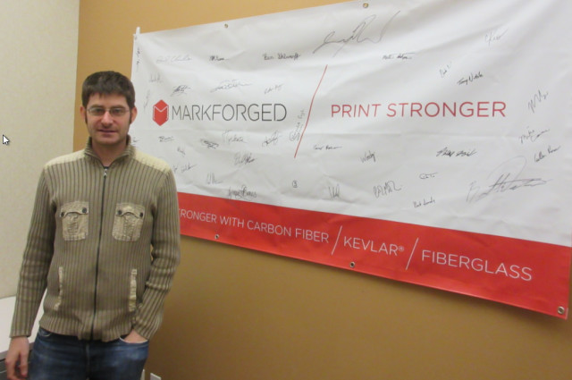 Greg Mark, founder and CEO, in his company headquarters.