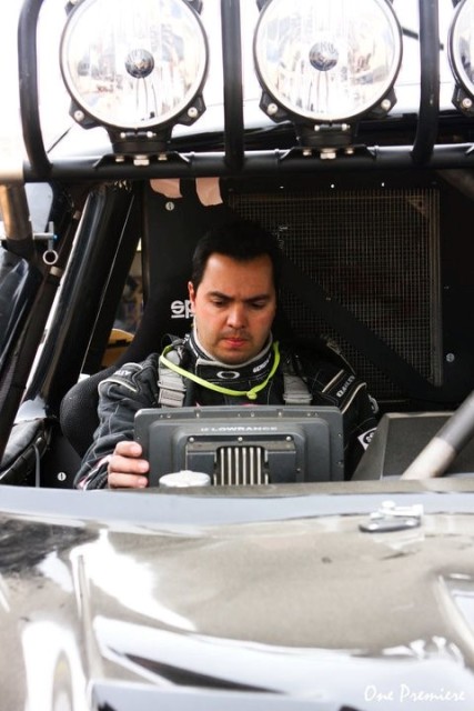 Craig Hall doesn’t just design parts for off-road racing vehicles—he drives them, too. (Image courtesy of Craig Hall, Hall Designs.)