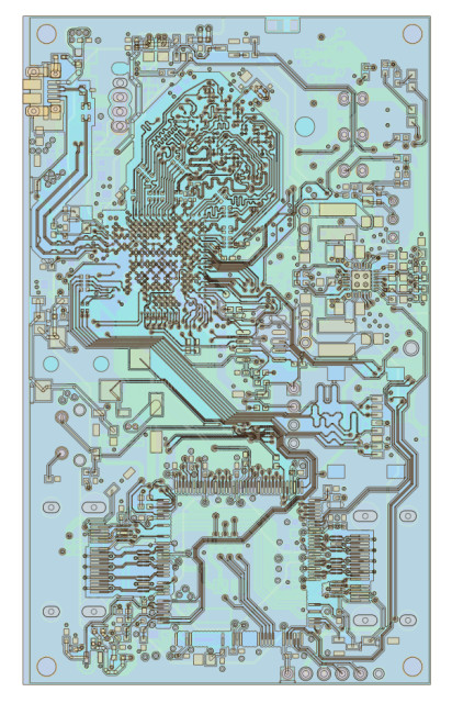 Full geometry in ANSYS SpaceClaim Direct Modeler. (Image courtesy of ANSYS.)
