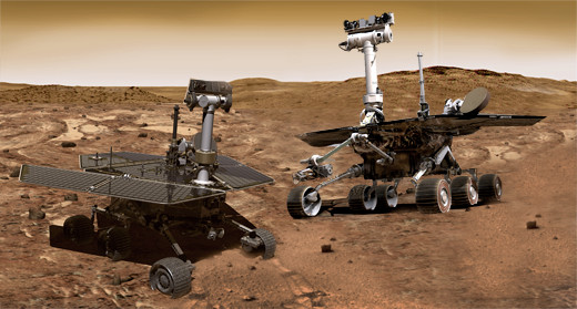 Prior to the Mars rovers’ (Spirit and Opportunity) seven-month journey, navigation engineers at NASA’s Jet Propulsion Labratory had to prove that the rovers would make it to the Martian landing sites. Using data from previous missions, and the latest data from both the Mars Global Surveyor and Mars Odyssey, they built a simulation tool with MATLAB that took into account various attributes of the Martian surface to confidently predict that the rovers could reach the chosen landing sites.