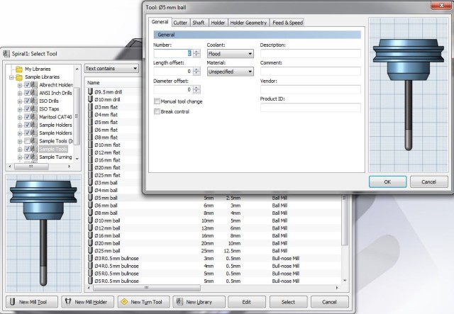 hsmworks tool library freeze solidworks