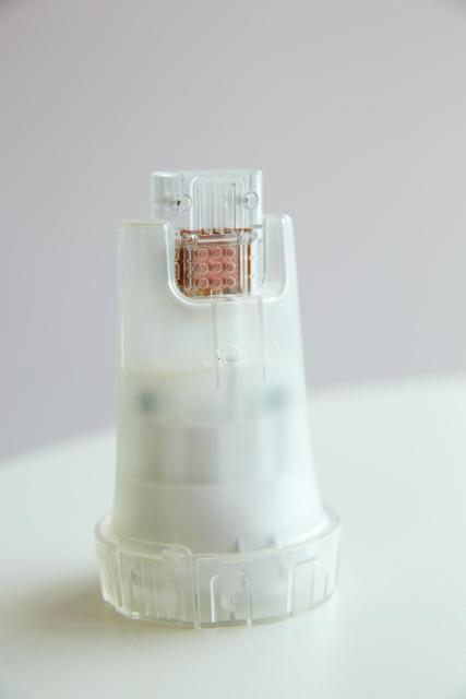 USB stick that test for HIV. (Image courtesy of Imperial College London/DNA Electronics.)