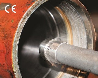 The EXAIR 1 NPT back blow air nozzle. (Image courtesy of EXAIR.)