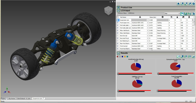 New LCA Application Now Available on Autodesk Inventor | Engineering.com