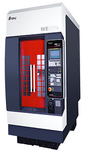 The WE30Ve vertical machining center. (Image courtesy of Enshu.)
