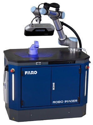 The Factory Robo-Imager (Image courtesy of FARO.)