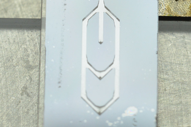 An example of the microfluidic sorting device. (Image courtesy of MIT.)