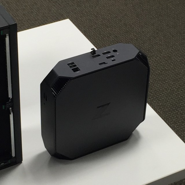 The HP Z2 Mini is ready to blow some minds. Image courtesy of HP.)