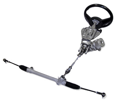 A Nexteer electric power steering system. (Image courtesy of Nexteer Automotive.)