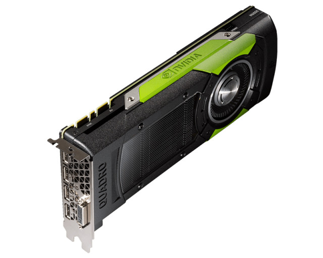 NVIDIA’s Quadro M6000 24 GB costs around $4,500, making a reliable home VR station for viewing and developing even more expensive. Image courtesy of NVIDIA