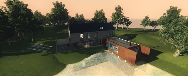 Twinmotion creates realistic game-like 3D environments in which to showcase BIM projects. (Image courtesy of Twinmotion.)