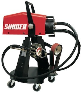 The Rotomax flexible shaft machine. (Image courtesy of Suhner.)