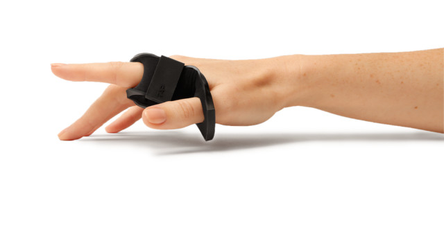 Tap enables users to type on any surface. (Image courtesy of Tap Systems, Inc.)