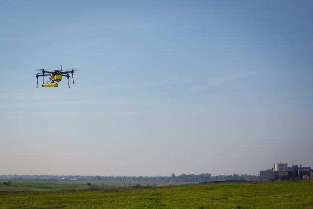 As UAV endurance improves, drones could be used to monitor methane leaks for entire natural gas facilities. (Image courtesy of NASA.)