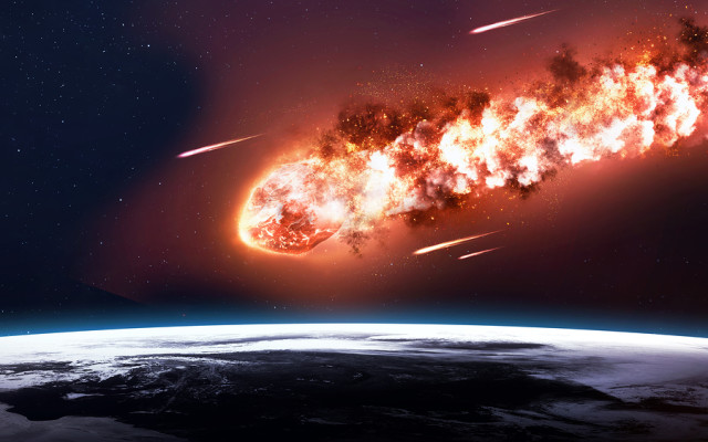A meteoroid is easier to study before it becomes a meteorite.