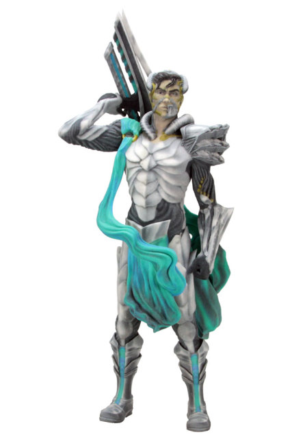 A 3D-printed model of a character from a video game. (Image courtesy of WhiteClouds.)