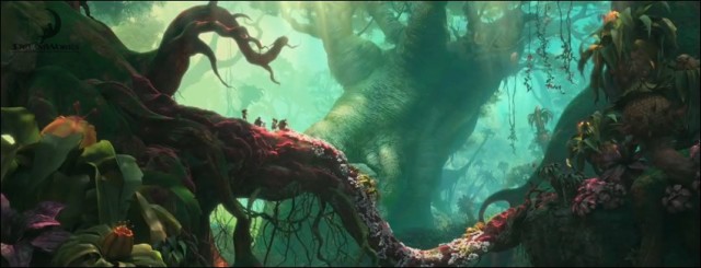 This jungle environment from The Croods was created with e-on's VUE software. (Image courtesy of e-on software.)