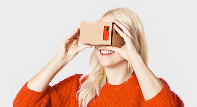 The New York Times and Google have partnered up to give away Google Cardboard headsets to subscribers of the physical newspaper, but now they are giving away 300,000 more to their digital subscription base. (Image courtesy of Google.)