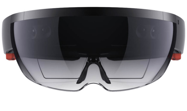 The Microsoft HoloLens was designed to penetrate as many markets as possible, which includes securing defense and military contracts. (Image courtesy of Microsoft.)