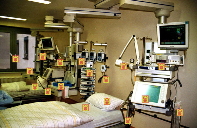 Contaminated surfaces increase cross-transmission. (Image courtesy of Intermedichbo.)
