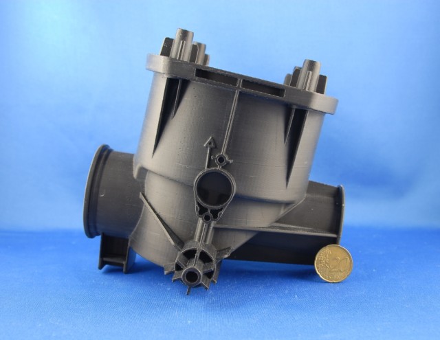 A 3D-printed component produced on a 3ntr 3D printer. (Image courtesy of Plural AM.)