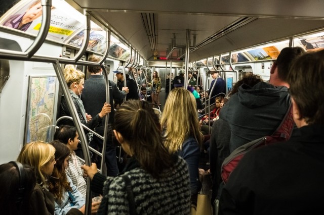 Increasing dependence on urban transportation led to the L Train Shutdown Charrette team event, which aimed to find creative alternatives to a subway system.(Image courtesy of the Van Alen Institute.)