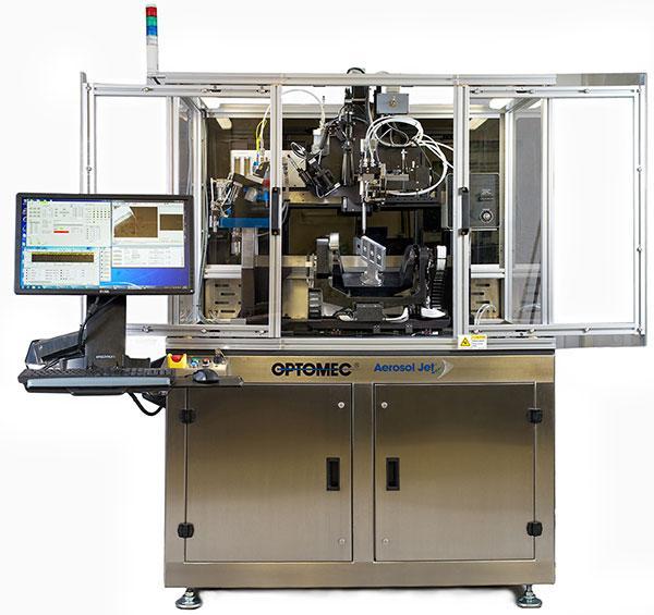 The Aerosol Jet 5X system from Optomec.(Image courtesy of Optomec.)