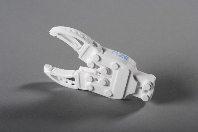 A 3D-printed part created with the Rize One. (Image courtesy of Rize.)