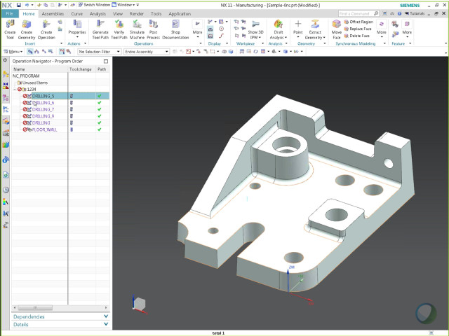 DCV will update your tool paths automatically.