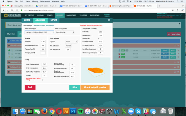 3d printer slicer for linux