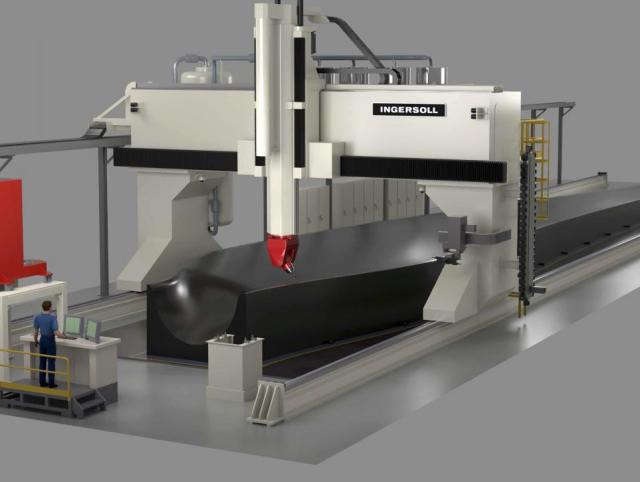 A rendering of the Ingersoll WHAM 3D printer. (Image courtesy of Ingersoll.)