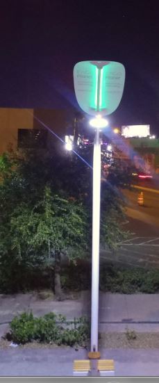Solar-Powered Streetlight