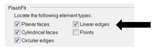 Section from assembly options dialog.