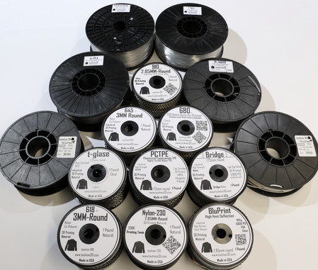 taulman3D was among the first third-party filament manufacturers to produce industrial-grade materials. (Image courtesy of taulman3D.)