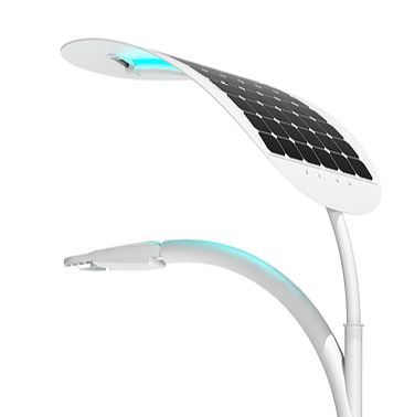 Solar-Panels on Streetlights