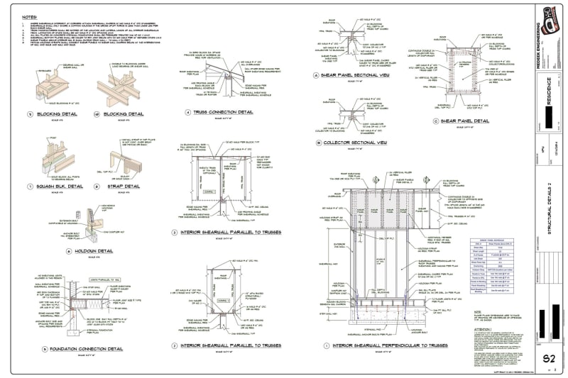 Gable End and Interior Shearwalls Structural engineering other