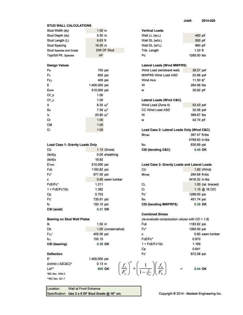 Load Bearing Chart For Lumber