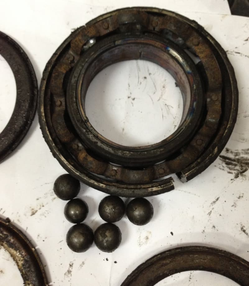 pump bearing failure