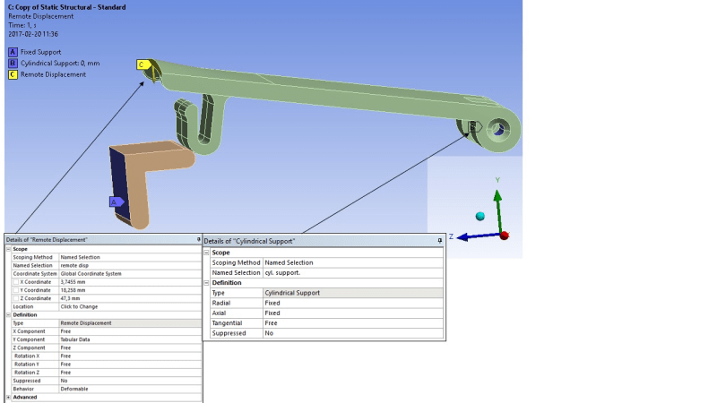 snap-hook fit with angular deformation - Finite Element Analysis (FEA)  engineering - Eng-Tips