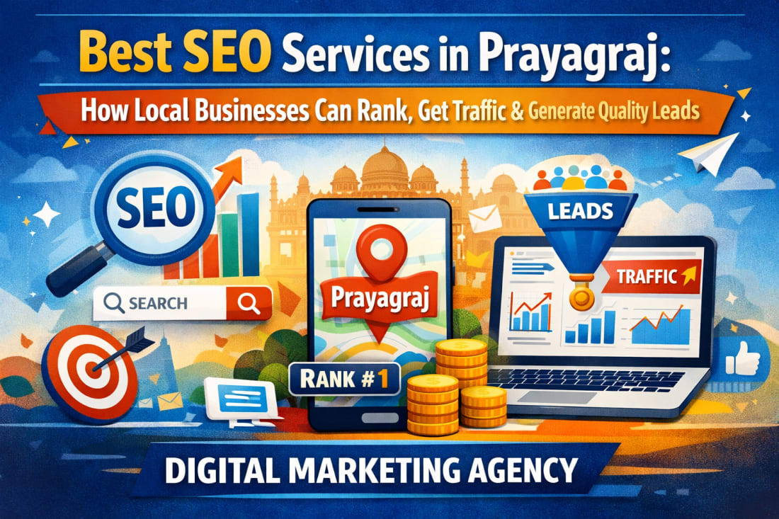 Best SEO Services in Prayagraj: How Local Businesses Can Rank, Get Traffic & Generate Quality Leads