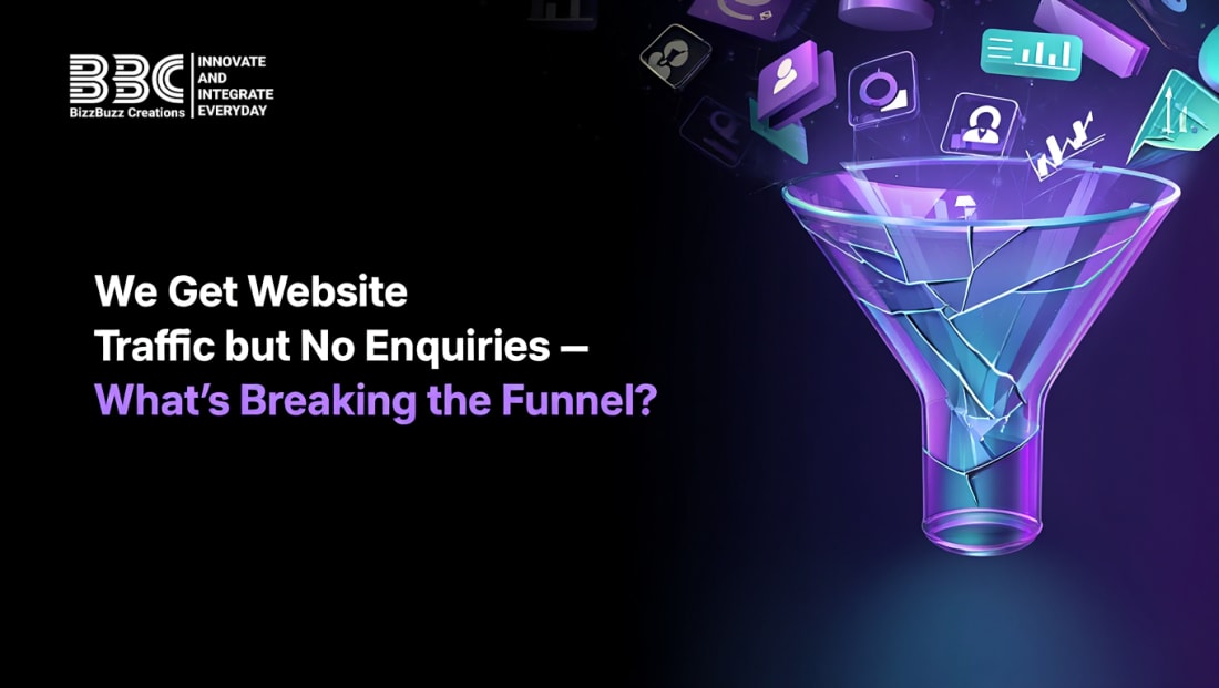 We Get Website Traffic but No Enquiries – What’s Breaking the Funnel?