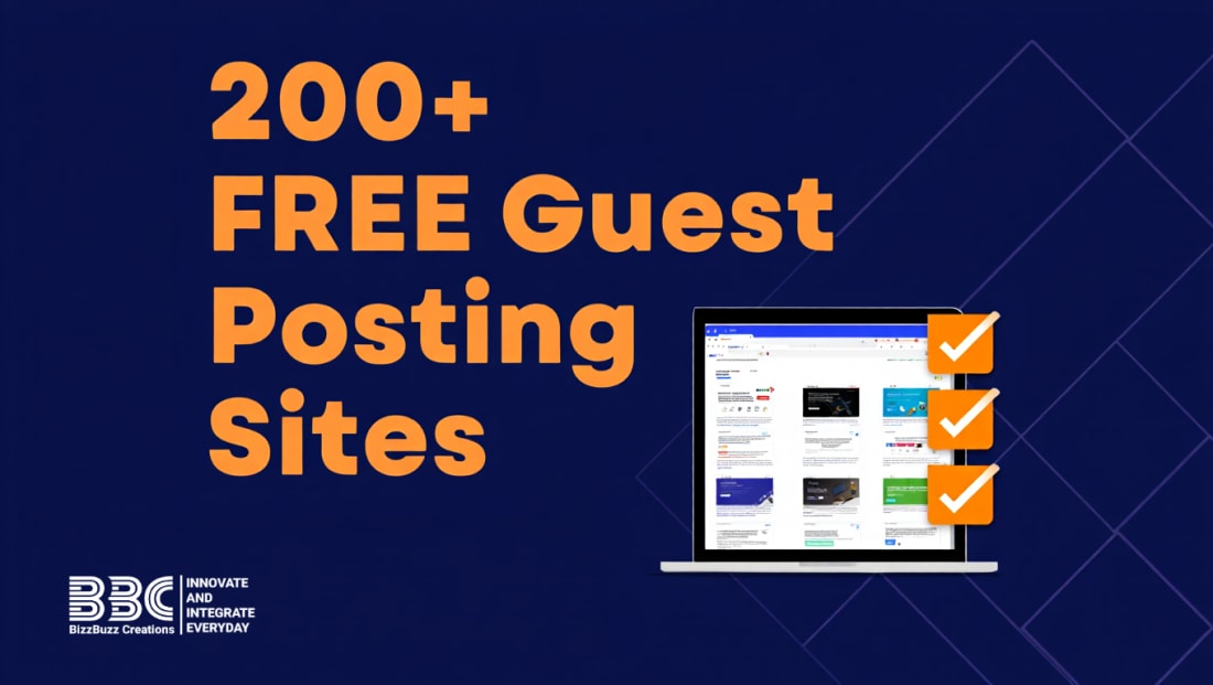 200+ Free Guest Posting Sites (2025 Updated List)