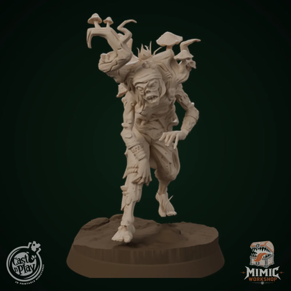 Swamp Zombie — Wading