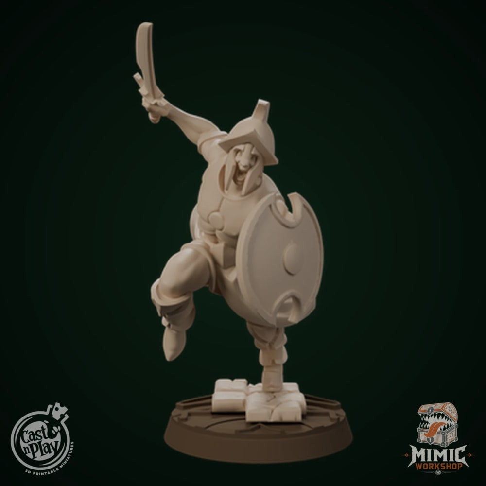 Vanguard Warrior — Shield Advance