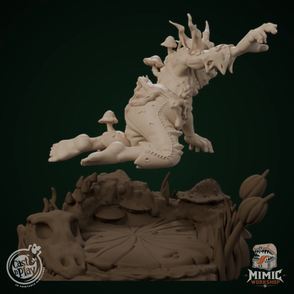 Swamp Zombie — Clawing