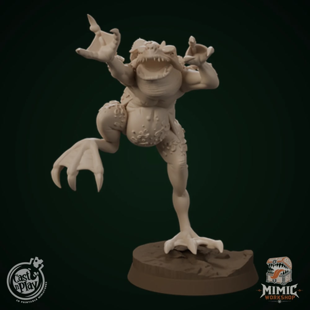 Giant Toad — Leaping