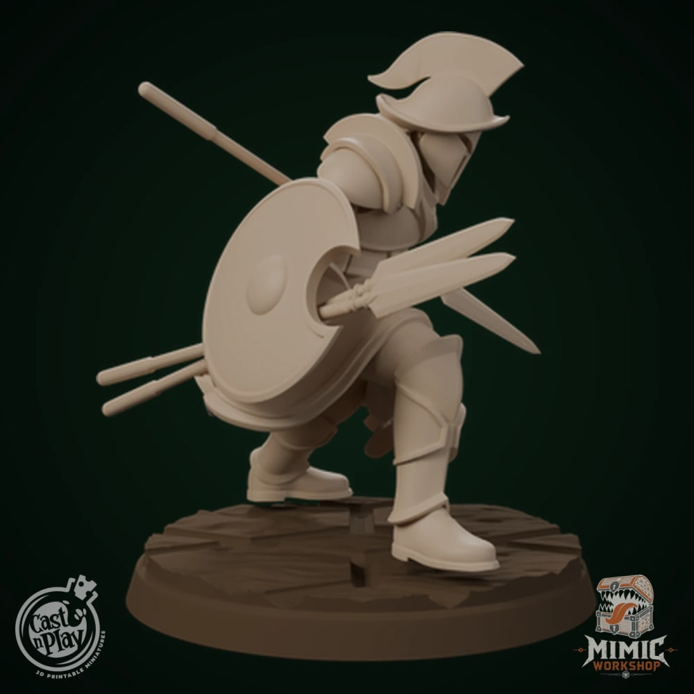Spear Sentinel — Braced Thrust